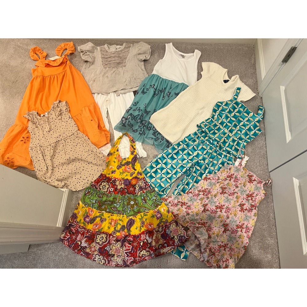Girls Size 5/6X Clothing Bundle Lot | 10 Pieces |NWT Cynthia Rowley + Boutique